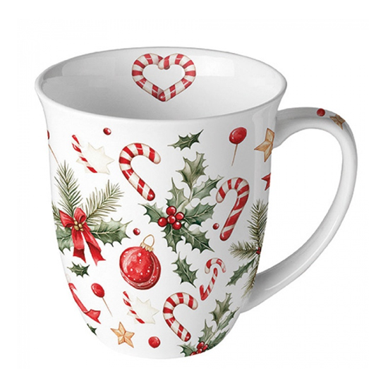 Christmas Elements karácsonyi porcelán bögre 0,4l