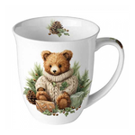 Cuddle bear karácsonyi porcelán bögre 0,4l