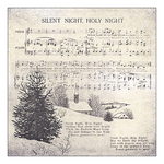 Karácsonyi szalvéta Silent night 33x33 cm 20 db-os