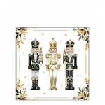 Karácsonyi szalvéta Royal nutcrackers 25x25 cm 20 db-os