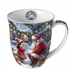 Talking to Santa karácsonyi porcelán bögre 0,4l