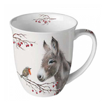 Donkey and robin karácsonyi porcelán bögre 0,4l