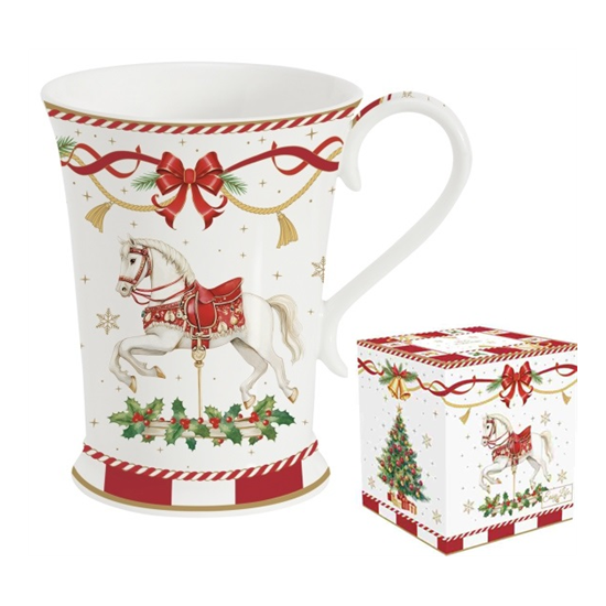 Karácsonyi porcelán bögre 300 ml díszdobozban Christmas Tale