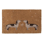 Tacskós lábtörlő 75x45 cm kókusz-PVC Dachshund Love