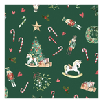 Heritage Christmas karácsonyi háromrétegű papírszalvéta 33x33 cm 20 db-os