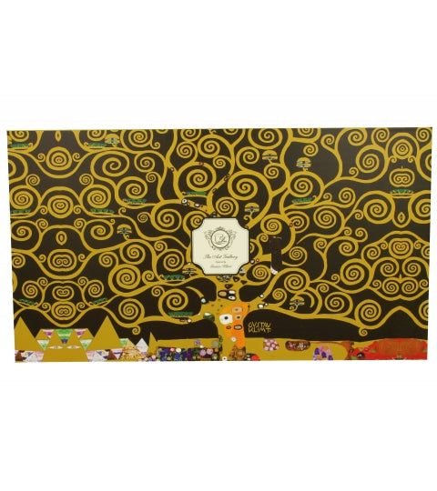 Porcelán csésze hat személyes készlet díszdobozban Klimt Életfa