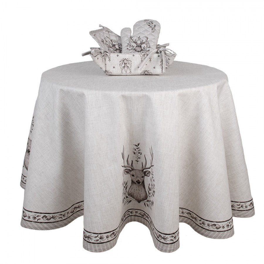 Karácsonyi kenyérkosár szarvas mintás Gentle Wilderness