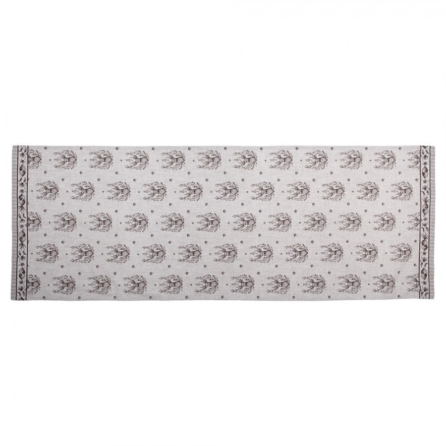 Karácsonyi asztali futó szarvas mintás Gentle Wilderness 50x140 cm