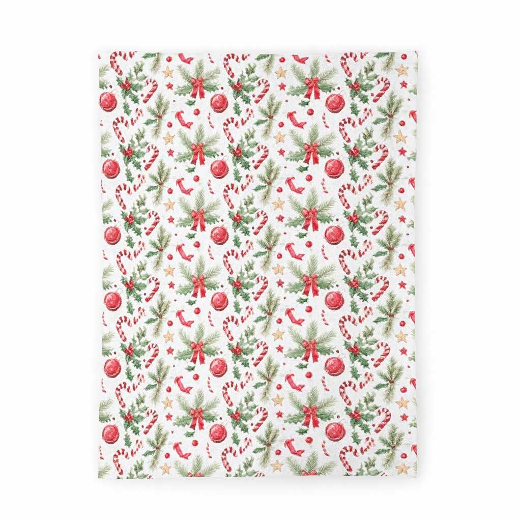 Karácsonyi konyharuha 50x70 cm 100% pamut Christmas Elements