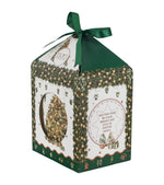 Karácsonyfás porcelán teásbögre tetővel és fémszűrővel 360 ml – Tree Sparkle (díszdobozban)