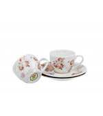 Porcelán eszpresszó kávés csésze aljjal 90 ml 2 személyes Secesja