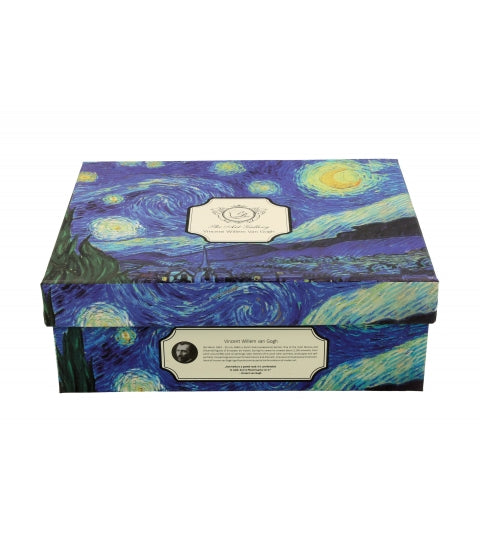 Porcelán két személyes kávés csésze szett Van Gogh Csillagos éj