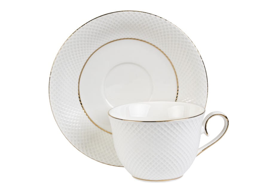 Veroni porcelán teáscsésze 2 személyes szett díszdobozban Puccini