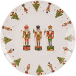 Karácsonyi diótörős Porcelán lapostányér Happy Little Christmas
