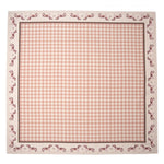 Tacskós asztalterítő 100x100 cm pamut Dachshund Love