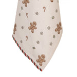 Mézeskalács babás karácsonyi pamut konyharuha 50x70 cm