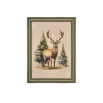 Karácsonyi Konyharuha 50x70 pamut Bosco incantato szarvas