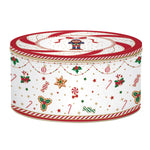 Karácsonyi fém tárolódoboz 3 db szett Nutracker Twist