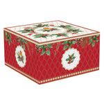 Porcelán karácsonyi nagy csésze 370 ml díszdobozban Christmas Berries