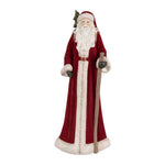Karácsonyi télapó figura 37 cm – piros