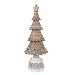 Karácsonyi mézeskalács figura 42 cm – barna