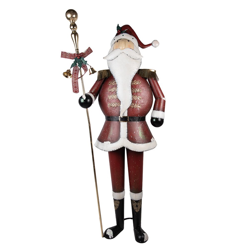 Nagyméretű karácsonyi télapó figura 205 cm – piros