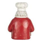 Karácsonyi télapó figura 30 cm – piros