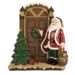 Karácsonyi télapó figura 20 cm – piros