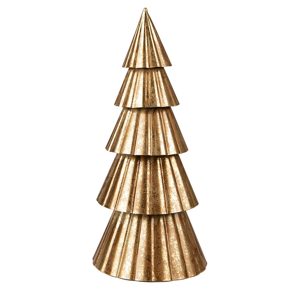 Karácsonyfa 30 cm – arany