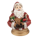 Karácsonyi télapó figura 29 cm – piros