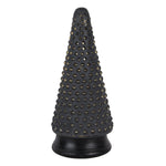 Karácsonyfa 31 cm – arany, szürke