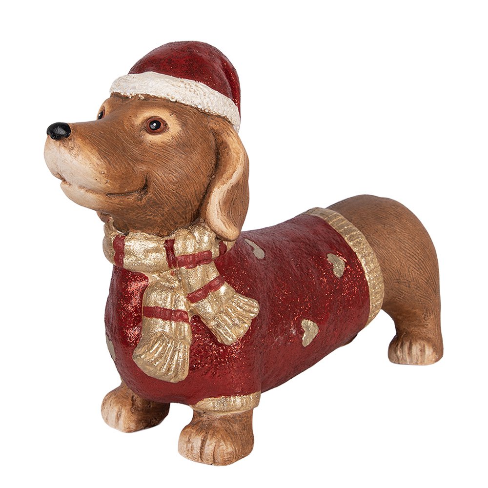 Karácsonyi figura 27 cm – barna