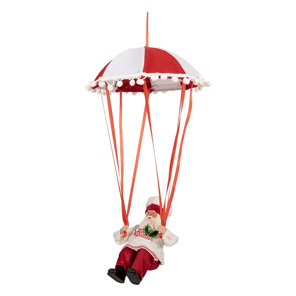 Nagyméretű karácsonyi télapó figura 55 cm – piros