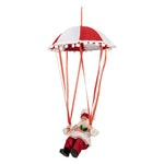 Nagyméretű karácsonyi télapó figura 55 cm – piros