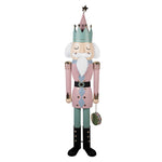 Nagyméretű karácsonyi diótörő figura 174 cm – rózsaszín