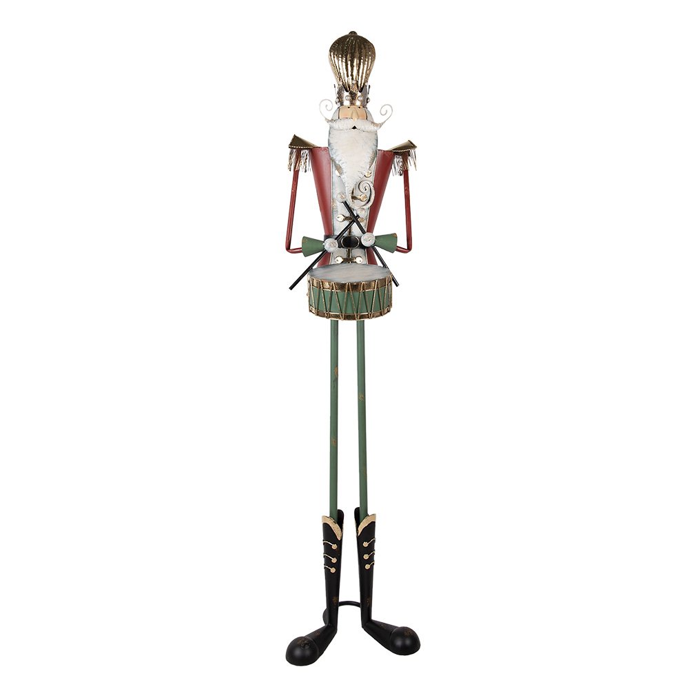 Nagyméretű karácsonyi diótörő figura 178 cm