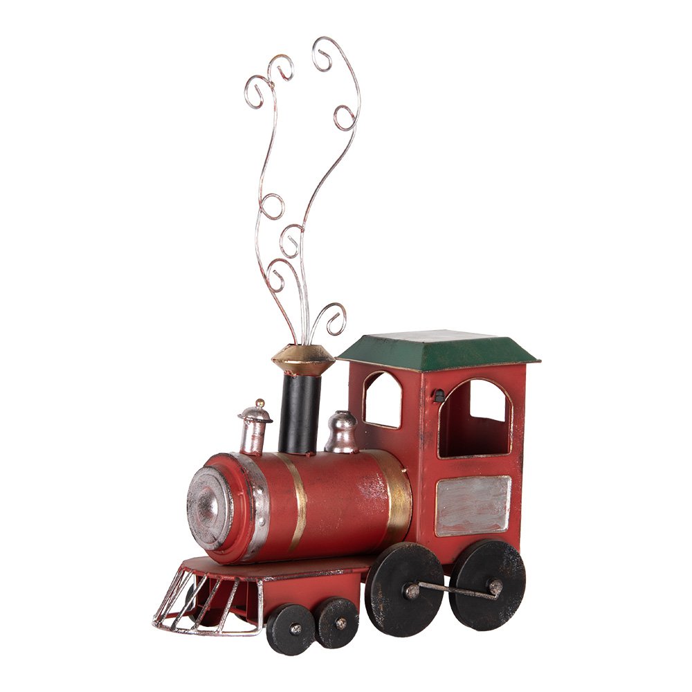 Karácsonyi figura 38 cm – piros