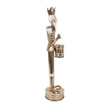 Karácsonyi diótörő figura 38 cm – arany