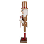 Karácsonyi diótörő figura – barna