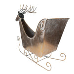 Nagyméretű karácsonyi rénszarvas figura 54 cm – arany