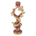 Karácsonyi gyertyatartó 31 cm – barna