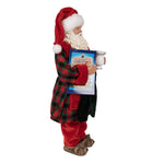 Karácsonyi télapó figura 28 cm – piros