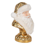 Karácsonyi télapó figura 32 cm – fehér
