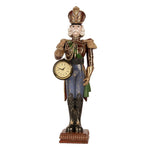 Karácsonyi diótörő figura 45 cm – piros