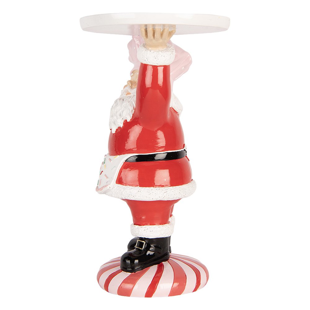 Karácsonyi télapó figura 27 cm – piros