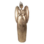 Nagyméretű karácsonyi angyal figura 204 cm – arany