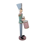 Nagyméretű karácsonyi diótörő figura 129 cm – zöld