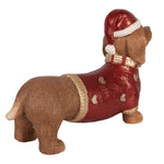 Karácsonyi figura 27 cm – barna