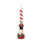 Karácsonyi gyertyatartó 45 cm – piros