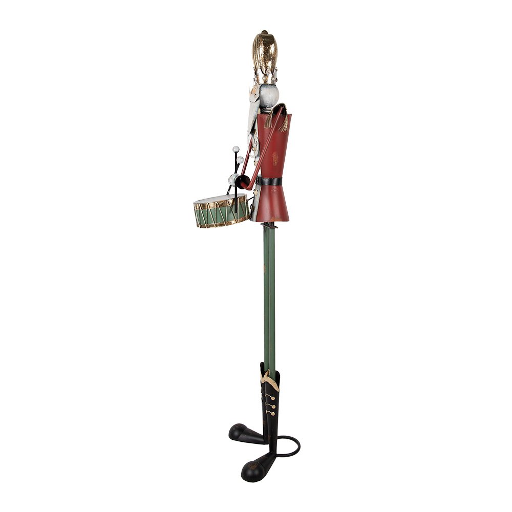 Nagyméretű karácsonyi diótörő figura 178 cm